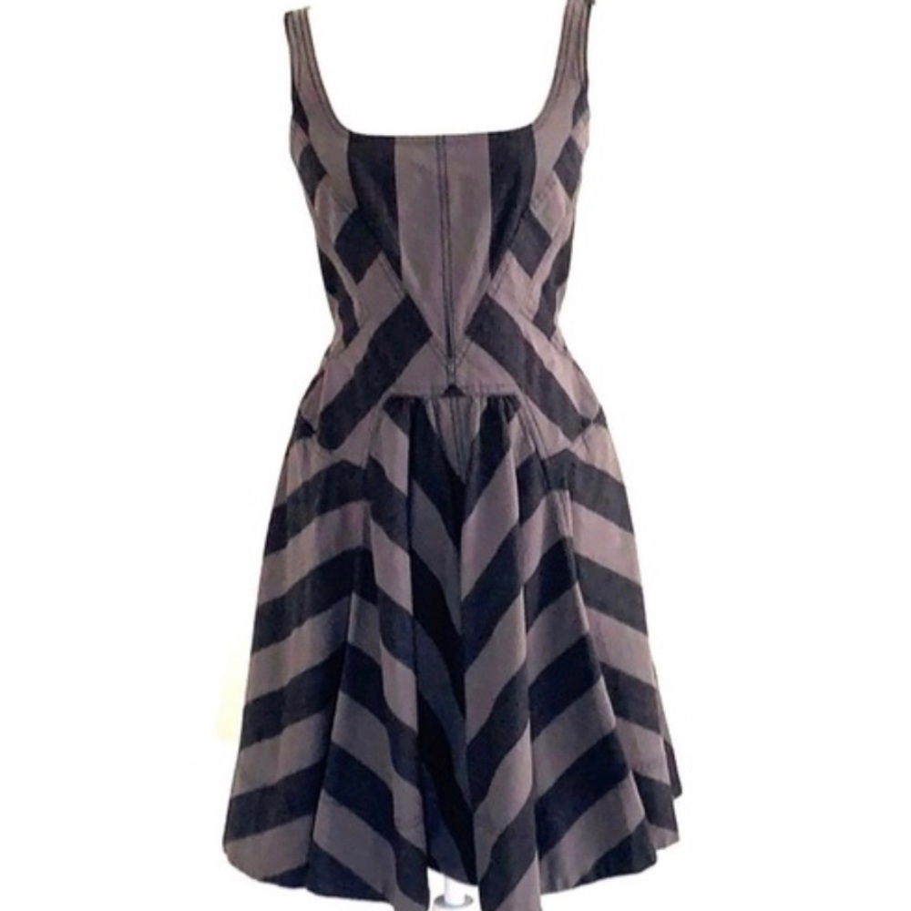 Marc by Marc Jacobs denim striped dress